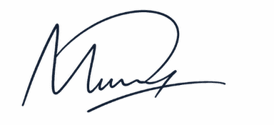 Muntazir Mehdi's signature