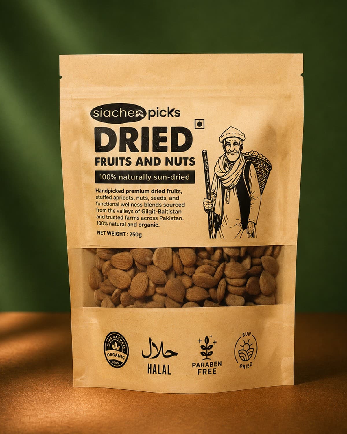 Apricot Kernels (Sweet Halman) — packshot