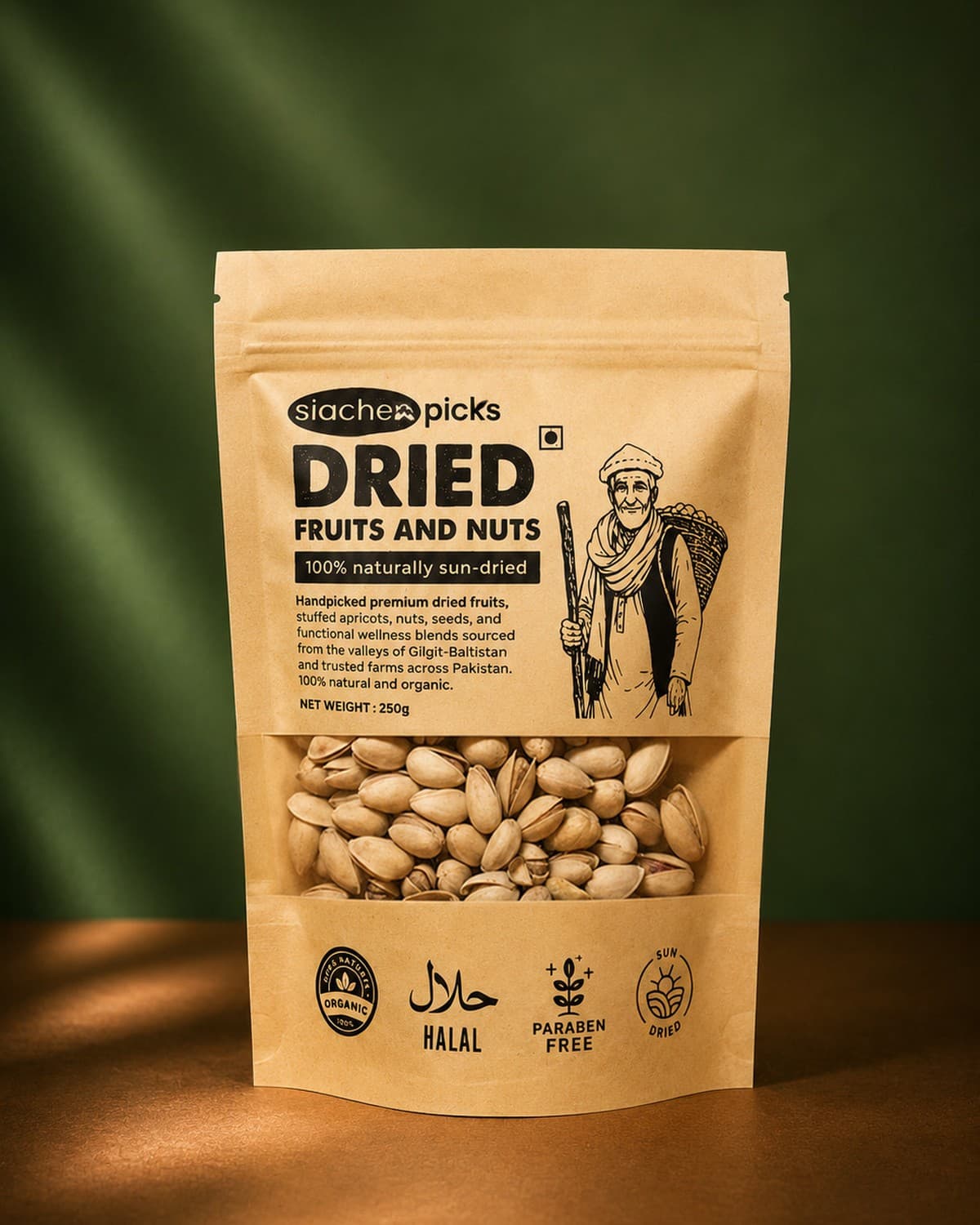 Salted Pistachios — packshot