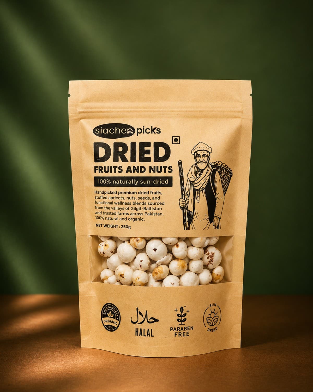Roasted Makhana (Fox Nuts) — packshot