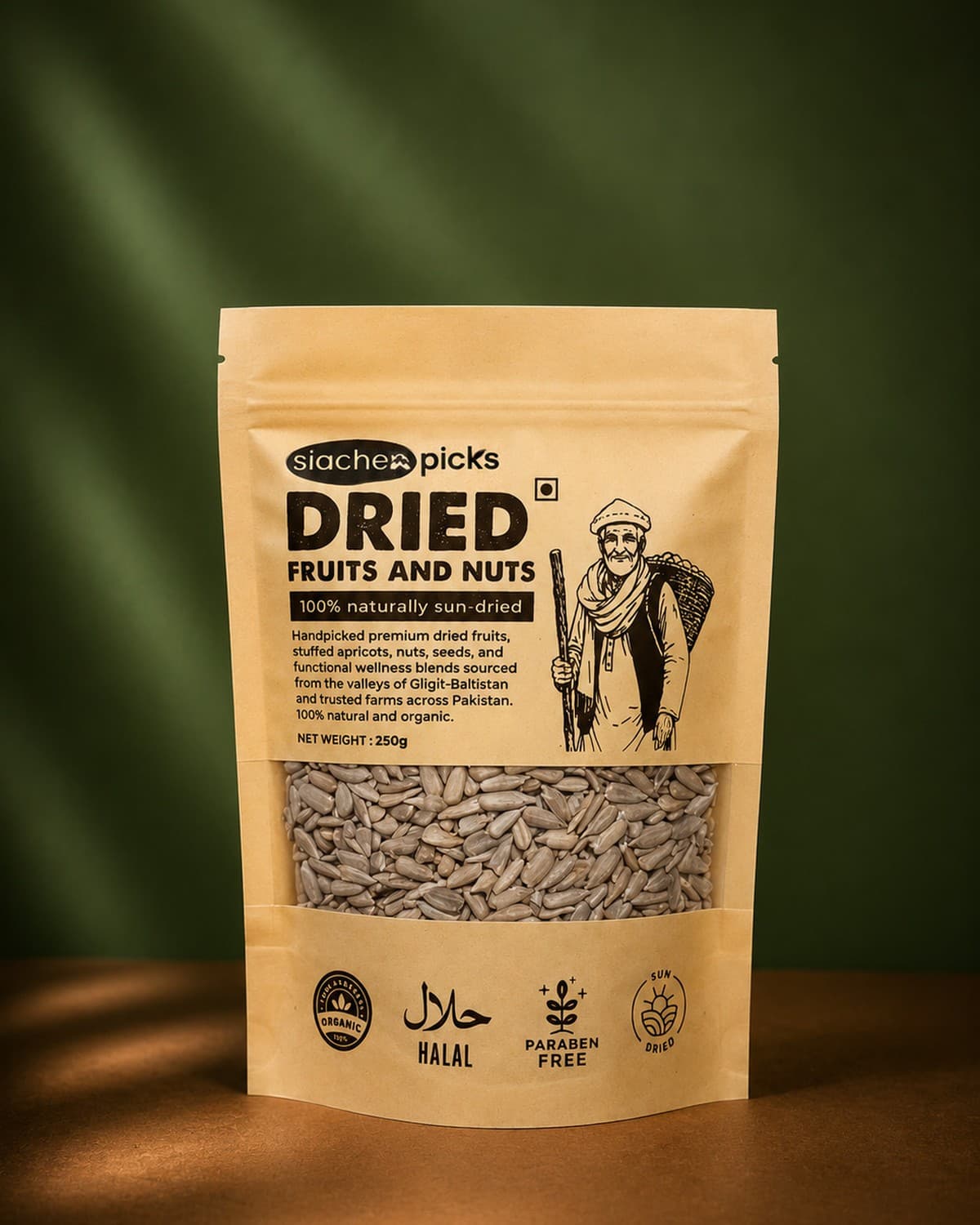Roasted Sunflower Seeds — packshot